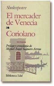 El mercader de Venecia. Coriolano | 9788476406557 | Shakespeare, William