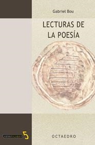 Lecturas de la poesía | 9788480635974 | Bou, Gabriel