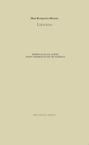 Lienzos | 9788416906284 | Busquets Mataix, Mar