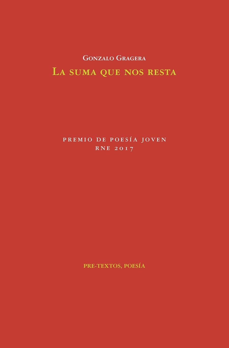 La suma que nos resta | 9788416906420 | Gragera, Gonzalo