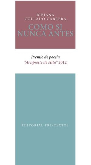 Como si nunca antes | 9788415576563 | Collado Cabrera, Bibiana