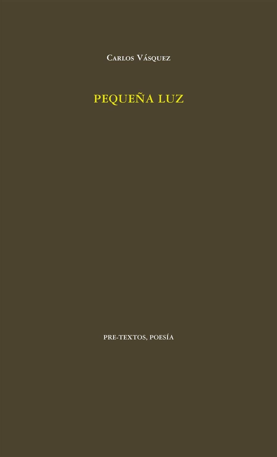 Pequeña luz | 9788415894582 | Vásquez Tamayo, Carlos