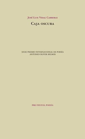 Caja oscura | 9788417143206 | Vidal Carreras, José Luis