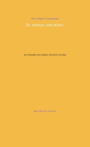 El espejo discreto | 9788417143190 | Pérez Cañamares, Ana