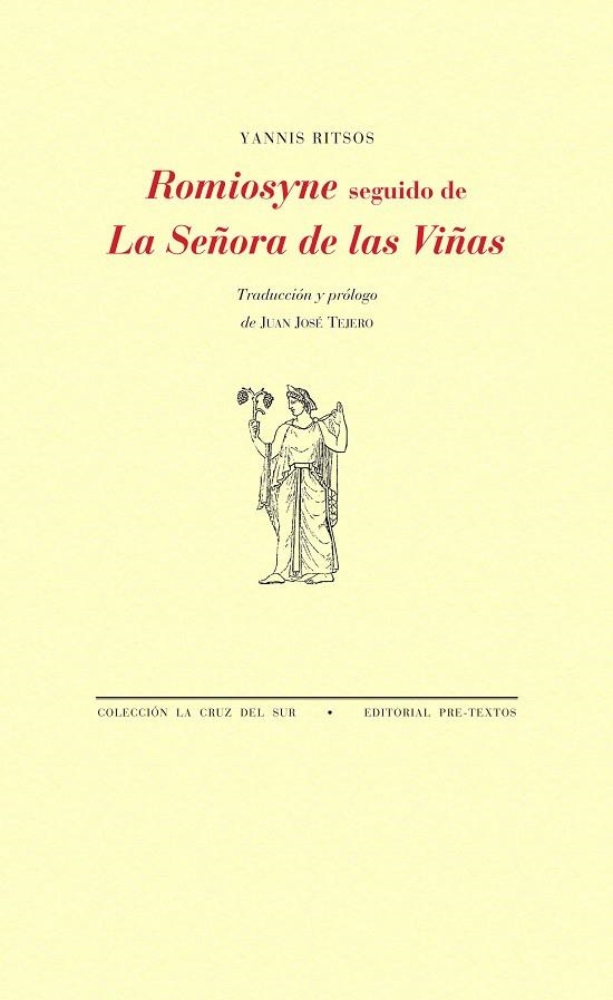 Romiosyne seguido de La Señora de las Viñas | 9788415894728 | Ritsos, Yannis