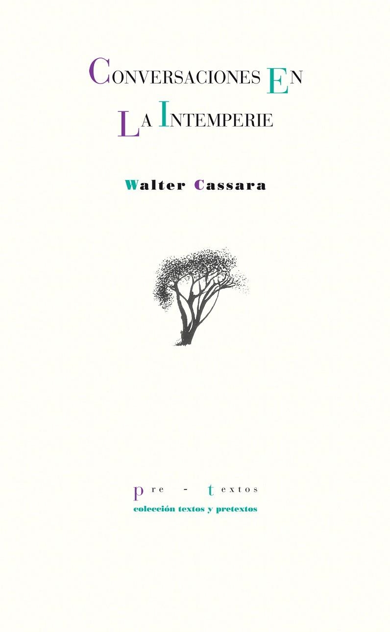 Conversaciones en la intemperie | 9788416453931 | Cassara, Walter