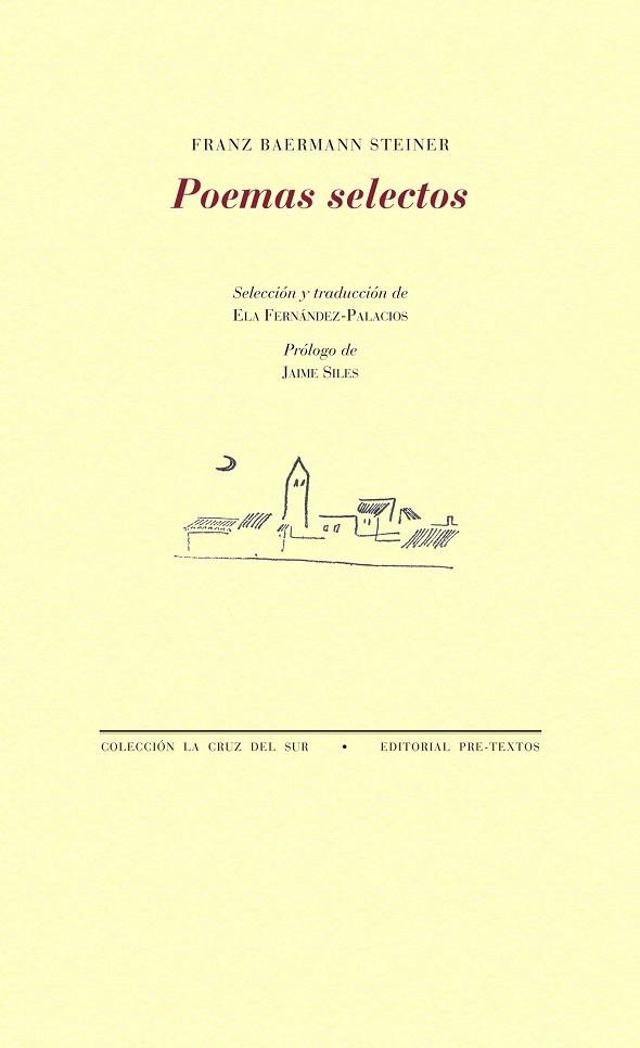 Poemas selectos | 9788415297437 | Baermann Steiner, Franz