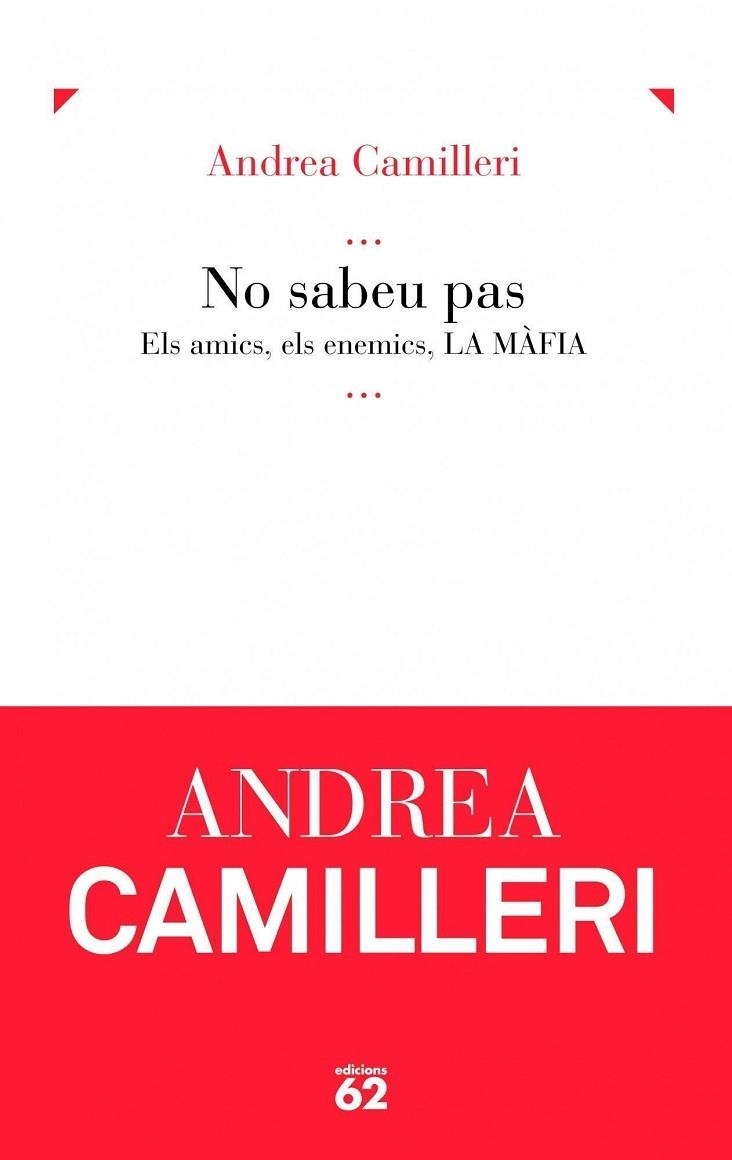 No sabeu pas. | 9788429761566 | Camilleri, Andrea