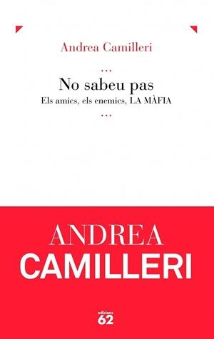 No sabeu pas. | 9788429771367 | Camilleri, Andrea
