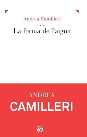 La forma de l'aigua | 9788429770490 | Camilleri, Andrea