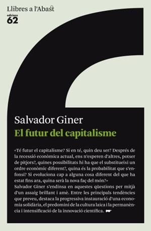 El futur del capitalisme | 9788429767520 | Giner, Salvador