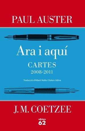 Ara i aquí. Cartes 2008-2011 | 9788429769883 | Coetzee, J. M.;Auster, Paul