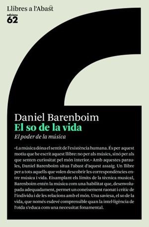 El so de la vida. | 9788429761375 | Barenboim, Daniel