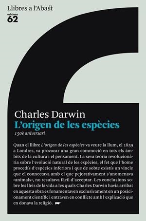L'origen de les espècies. | 9788429761849 | Darwin, Charles
