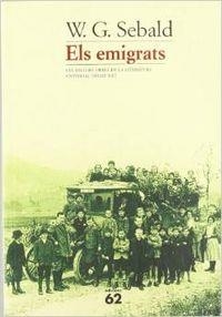 Els emigrats | 9788429748680 | Sebald, W. G.