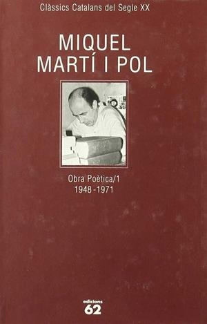 Obra poètica I (1948-1971) | 9788429730227 | Martí I Pol, Miquel