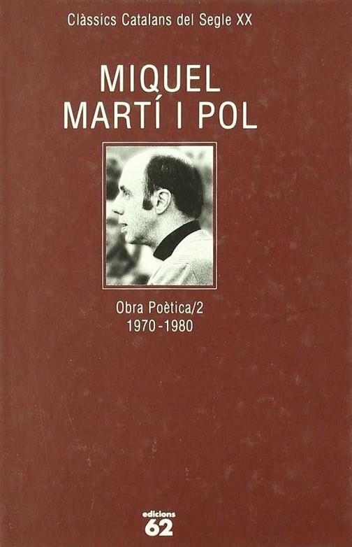Obra poètica II (1970-1980) | 9788429732153 | Martí I Pol, Miquel