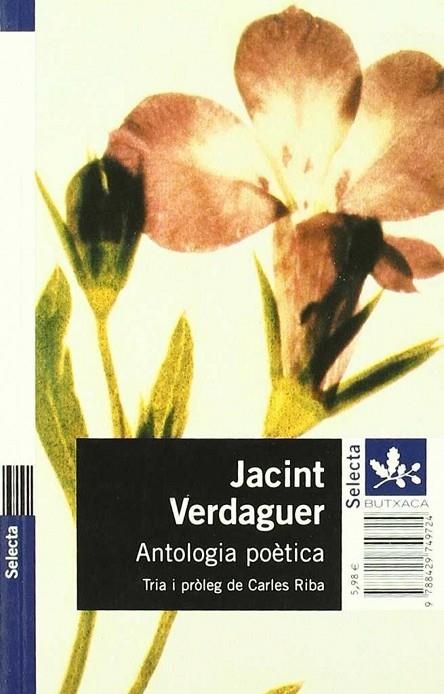 Antologia poètica | 9788429749724 | Verdaguer, Jacint;Riba, Carles