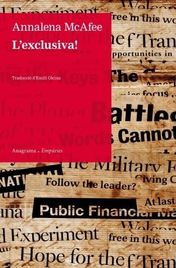 L'exclusiva | 9788497878012 | Mcafee, Annalena