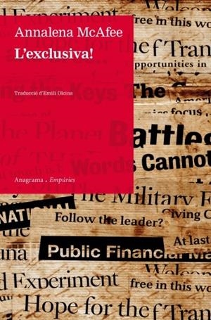 L'exclusiva | 9788497878012 | Mcafee, Annalena