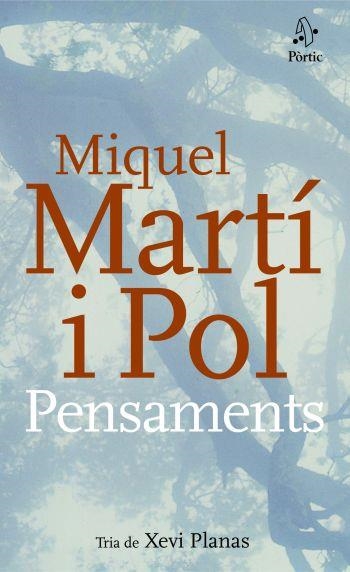 Pensaments | 9788498090314 | Martí I Pol, Miquel