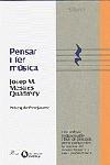 Pensar i fer música | 9788482568195 | Mestres Quadreny, Josep M.
