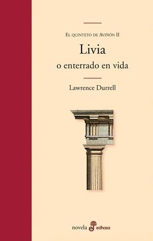 Livia o enterrado en vida | 9788435010337 | Durrell, Lawrence