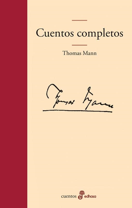 Cuentos completos (Mann) | 9788435010306 | Mann, Thomas