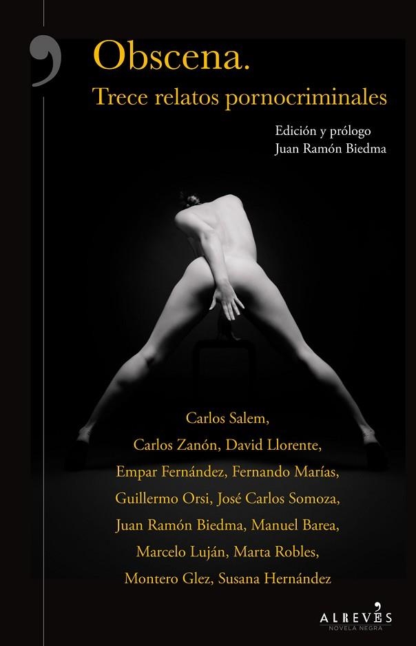 Obscena. Trece relatos pornocriminales | 9788416328550
