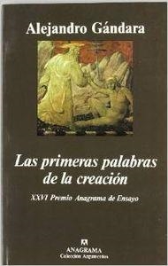 Las primeras palabras de la creación | 9788433905628 | Gándara, Alejandro