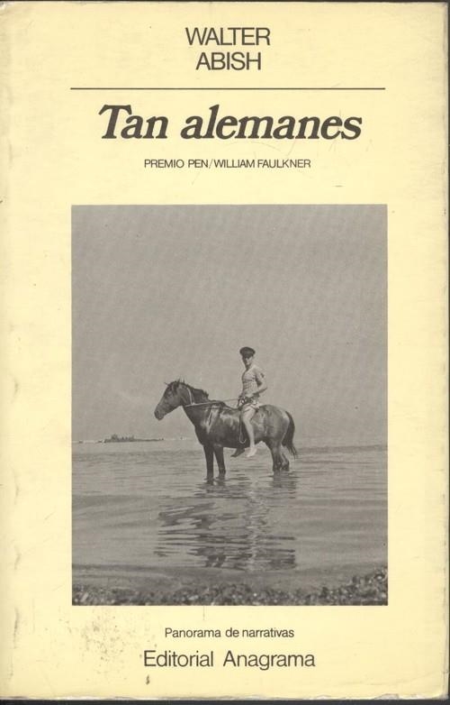 Tan alemanes | 9788433930576 | Abish, Walter