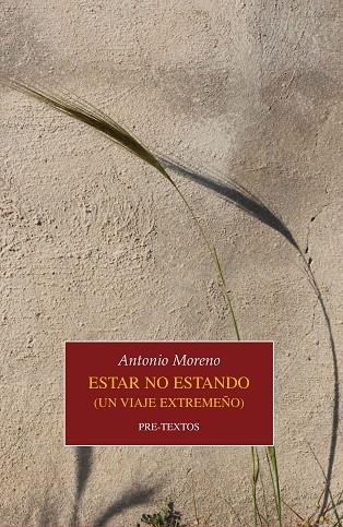 Estar no estando | 9788416906123 | Moreno Guerrero, Antonio