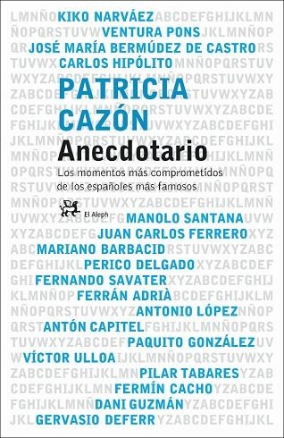 Anecdotario | 9788476697122 | Cazón Trapote, Patricia
