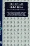 Diccionari de la rima | 9788429745009 | Rafart Corominas, Susanna