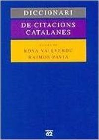 Diccionari de citacions catalanes | 9788429749939 | Autors, Diversos