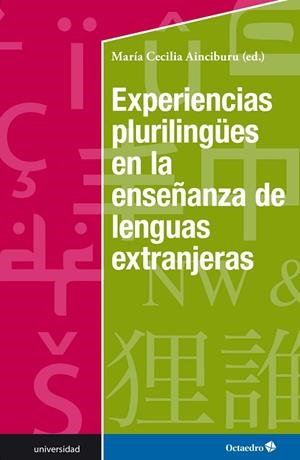 Experiencias plurilungües en la enseñanza de lenguas extranjeras | 9788499219943 | Ainciburu, María Cecilia