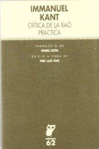 Crítica de la raó pràctica | 9788429753929 | Kant, Immanuel
