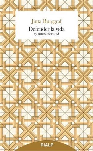 Defender la vida | 9788432144967 | Burggraf, Jutta