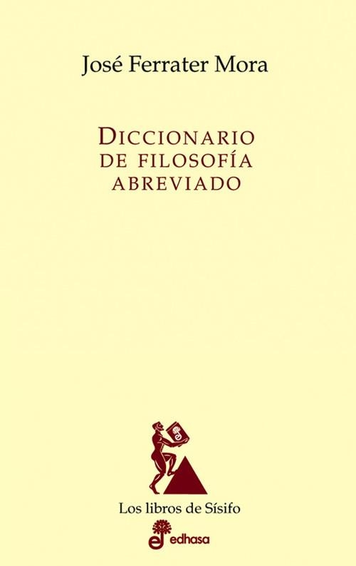 Diccionario de filosofía abreviado | 9788435027229 | Ferrater Mora, Jose