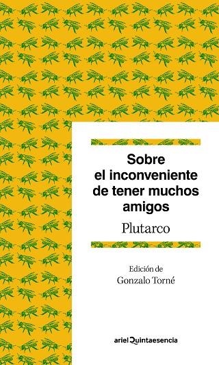 Sobre el inconveniente de tener muchos amigos | 9788434422742 | Plutarco