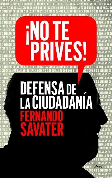 ¡No te prives! | 9788434418615 | Savater, Fernando