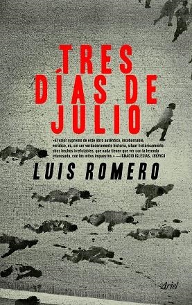 Tres días de julio | 9788434417496 | Romero, Luis