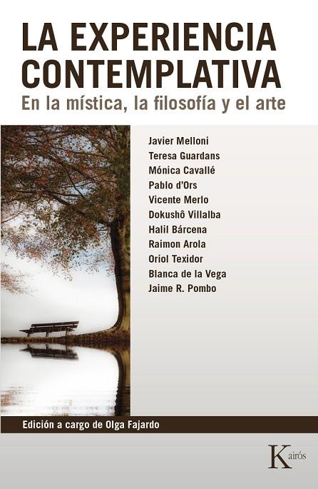 La experiencia contemplativa | 9788499885452