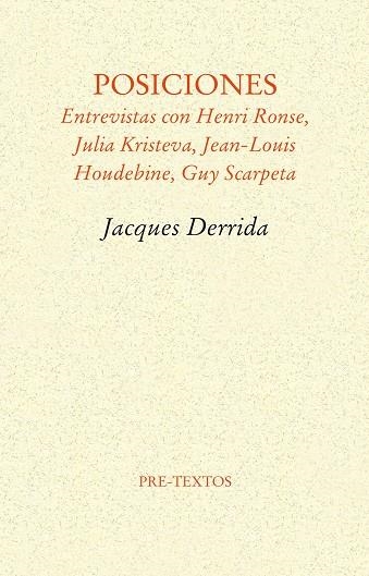 Posiciones | 9788415576938 | Derrida, Jacques