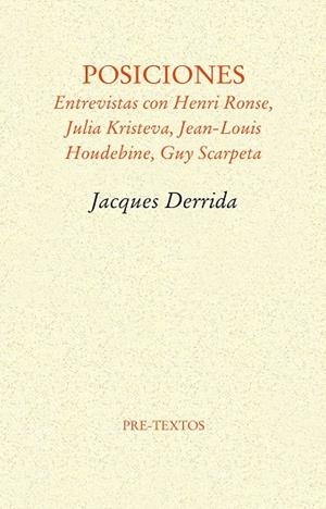 Posiciones | 9788415576938 | Derrida, Jacques