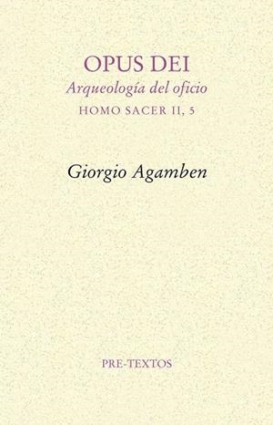 Opus dei | 9788415576365 | Agamben, Giorgio