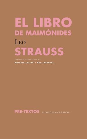 El libro de Maimónides | 9788415297956 | Strauss, Leo