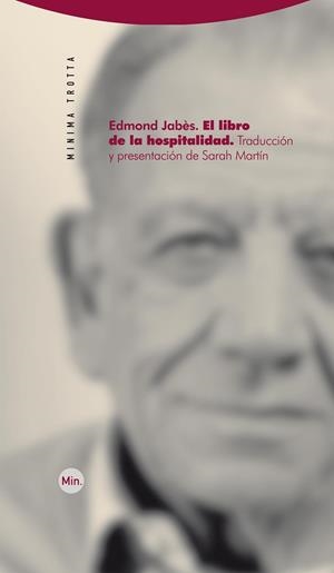 El libro de la hospitalidad | 9788498794991 | EDMOND JABÈS