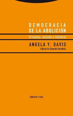 Democracia de la abolición | 9788498796247 | ANGELA Y. DAVIS