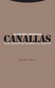 Canallas | 9788481647730 | Derrida, Jacques